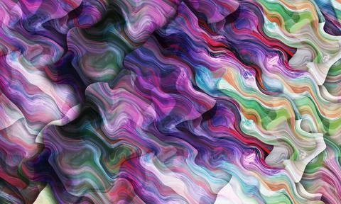 Abstract background. Color explosion liquid, cloud in motion Stock Illustration