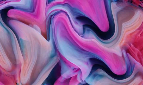 Abstract background. Color explosion liquid, cloud in motion Stock Illustration