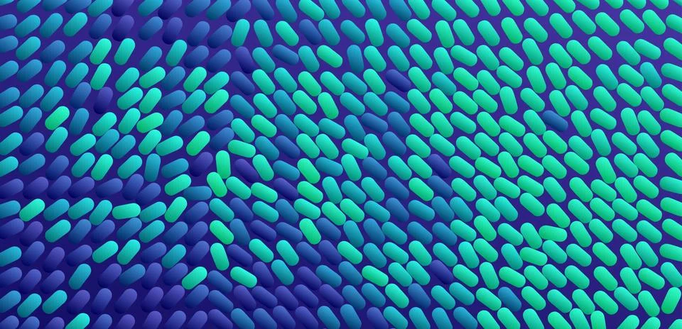 Abstract background with color ovals. Vector illustration. Stock Illustration