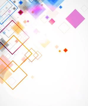 Abstract background with color rectangle. Stock Illustration