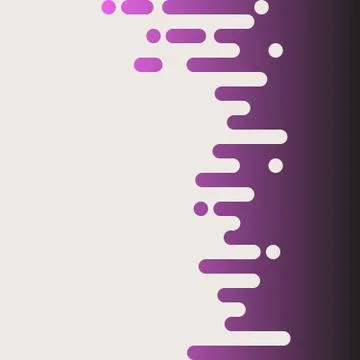 Abstract background with color rounded shapes. Vector illustration Stock Illustration