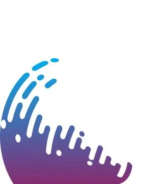 Abstract background with color rounded shapes. Jpeg cover illustration Stock Illustration