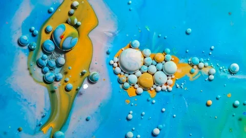 Abstract background of colored bubbles Stock Footage 85911769