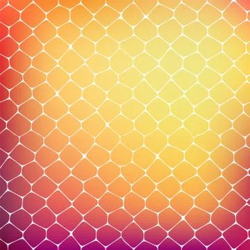 Abstract background of colored cells Stock Illustration
