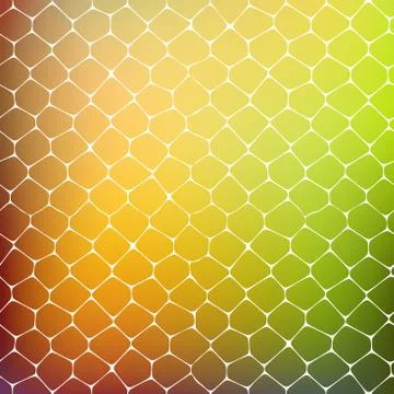 Abstract background of colored cells Stock Illustration