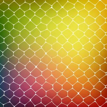 Abstract background of colored cells Stock Illustration