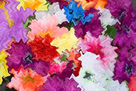 Abstract background of colored cubes attire bedding carpet, Stock Photos
