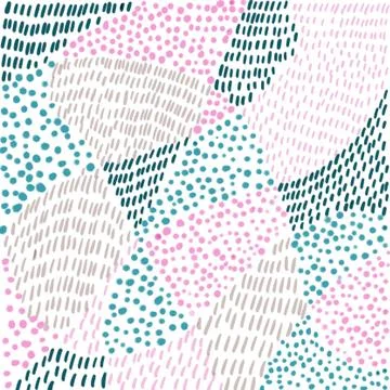 Abstract background with colored dots Stock Illustration
