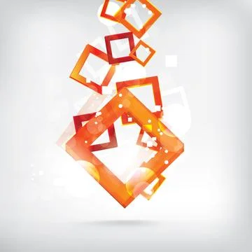 Abstract Background with colored elements. Abstract vector illustration with Ilustración de archivo