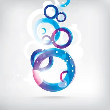 Abstract Background with colored elements. Abstract vector illustration with Ilustración de archivo