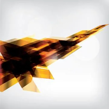 Abstract background with colored elements. Abstract vector illustration with Stock Illustration