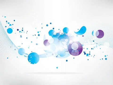 Abstract background with colored elements. Abstract vector illustration with 스톡 일러스트