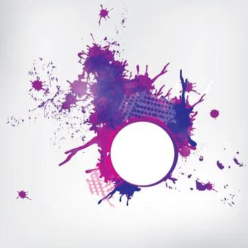 Abstract background with colored elements. Abstract vector illustration with Stock Illustration