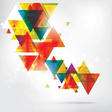 Abstract background with colored elements. Abstract vector illustration with 스톡 일러스트