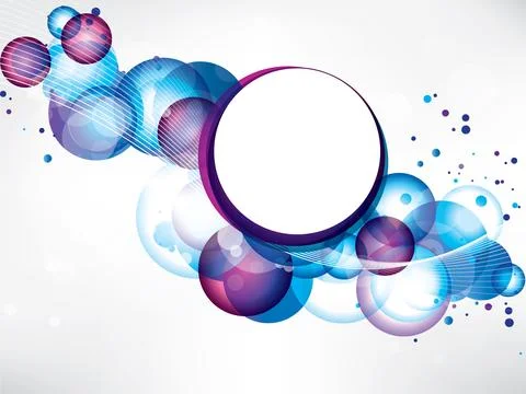 Abstract background with colored elements. Abstract vector illustration with イラスト素材