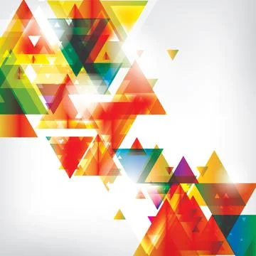 Abstract background with colored elements. Abstract vector illustration with 스톡 일러스트