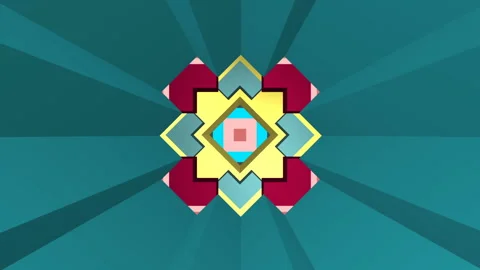 Abstract background with colored geometric elements Stock-Footage 118829205