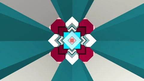 Abstract background with colored geometric elements Video stock 118885040