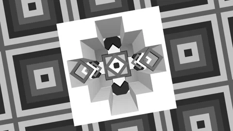 Abstract background with colored geometric elements Stock-Footage 119154281