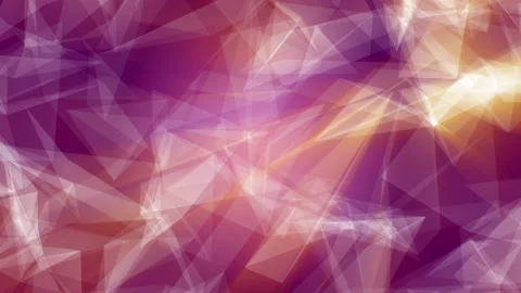 Abstract Background of Colored Geometric Triangles. Magic Colored Triangles Move Video stock 94584735