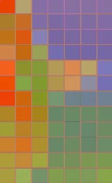 Abstract background of colored large squares Stock Photos