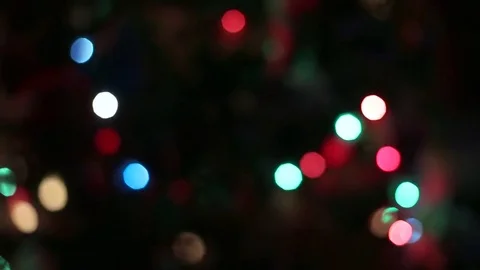 Abstract background with colored lights. Christmas tree Stock-Footage 85058492
