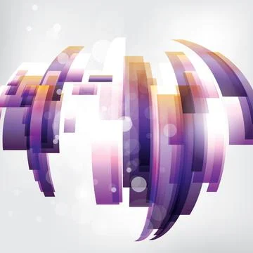 Abstract background with colored lines. Abstract vector illustration with イラスト素材