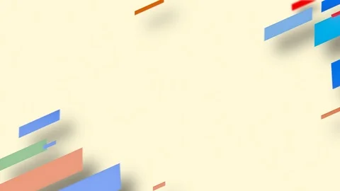 Abstract background of colored lines and yellow background Stockbeeldmateriaal 93664770