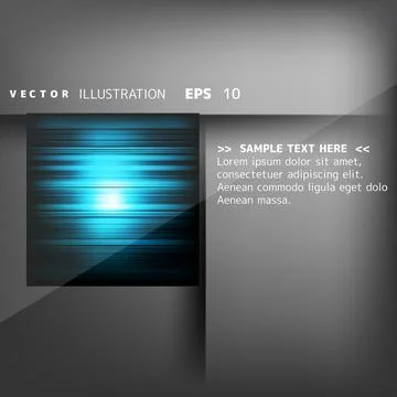 Abstract background with colored lines and geometric elements Ilustración de archivo
