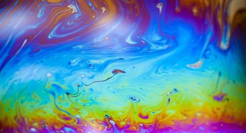 Abstract background from colored paint . Stock Photos