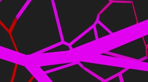 Abstract background from colored ribbons on a gray background. Wallpaper or s Stock Illustration