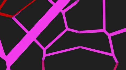 Abstract background from colored ribbons on a gray background. Wallpaper or s Illustrazione stock