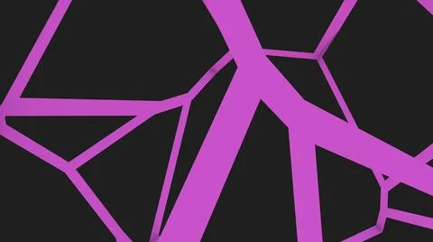 Abstract background from colored ribbons on a gray background. Wallpaper or s Stock Illustration