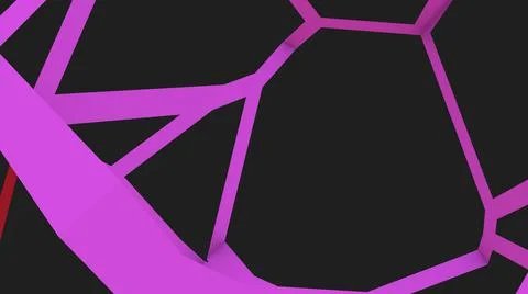 Abstract background from colored ribbons on a gray background. Wallpaper or s Stock-Illustration