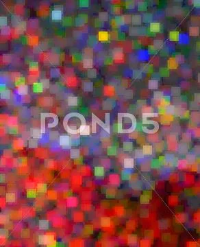 Abstract background with colored squares Stock Illustration