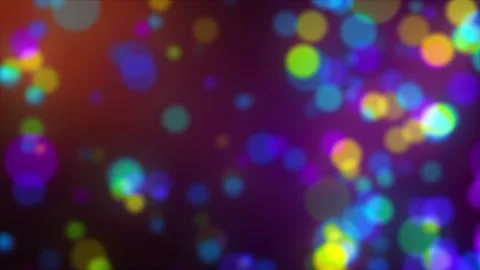 Abstract background with colored transparent circles bokeh. Computer generated Stock Illustration
