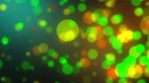 Abstract background with colored transparent circles bokeh. Computer gener... Fotos de archivo