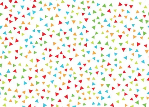 Abstract background with colored triangles Stock Illustration