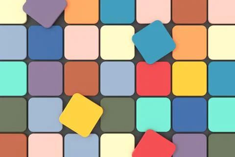 Abstract background. Colorful background design. 3D rendering. Stock Illustration