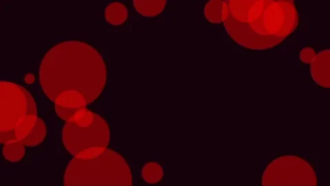 Abstract background of colorful bokeh circles gently floating Stock Footage 340767726