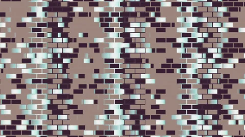 Abstract background with colorful bricks. Stock Footage 244995080