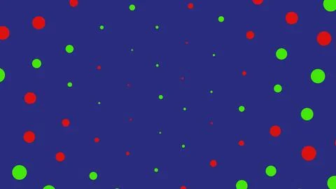 Abstract background with colorful circles on blue Stock Illustration
