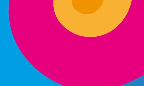 Abstract background with colorful circles. Stock Illustration