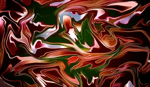Abstract background of colorful elements on a dark background Stock Illustration