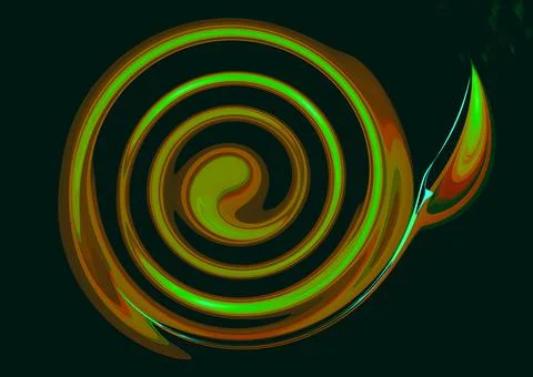 Abstract background of colorful elements on a dark background Stockillustratie