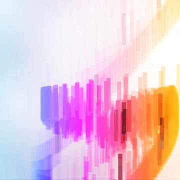 Abstract background, colorful elements. Stock Illustration