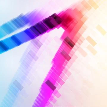 Abstract background, colorful elements Illustrazione stock