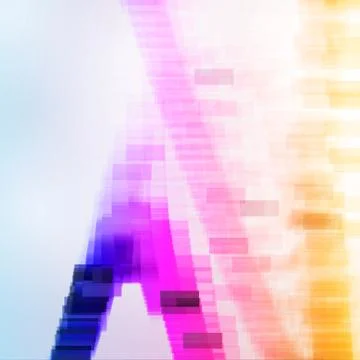 Abstract background, colorful elements Stock Illustration