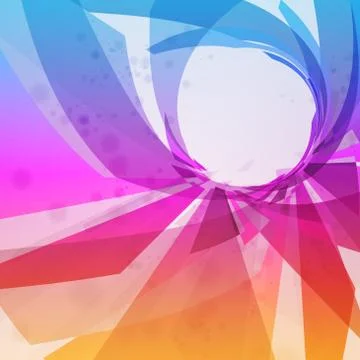 Abstract background, colorful elements Stock Illustration