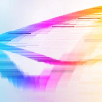 Abstract background, colorful elements Illustrazione stock